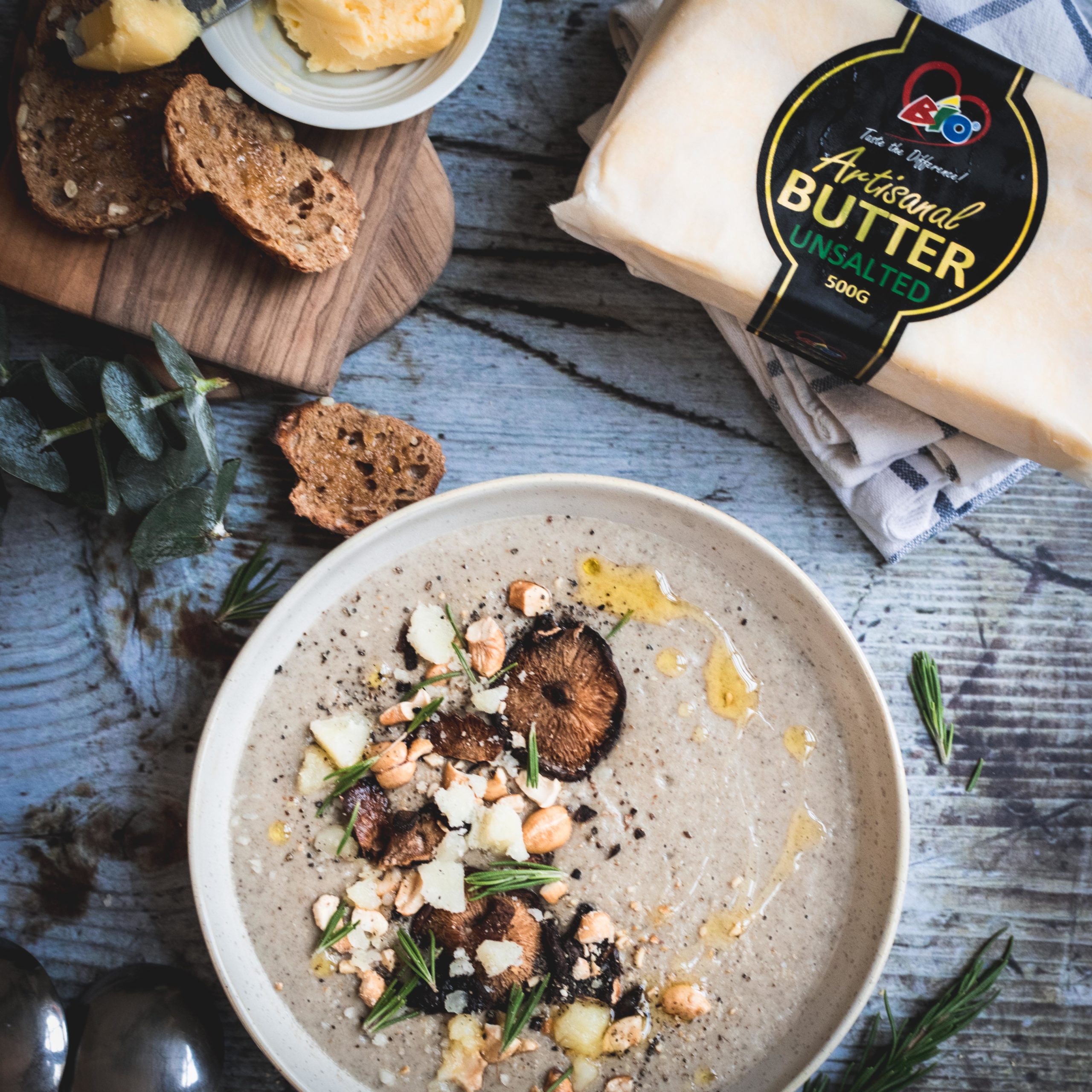 Bio Creamy Mushroom & Cashew Soup